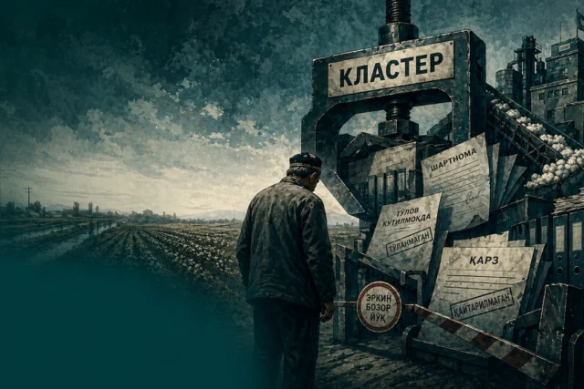 КЛАСТЕР – КОЛХОЗДАН ОҒИРРОҚ ИСКАНЖА