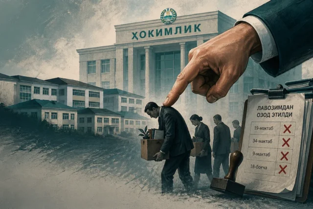 ҚИЗИЛТЕПАДА МАКТАБ ДИРЕКТОРЛАРИ ҲОКИМЛИК НИШОНИДА
