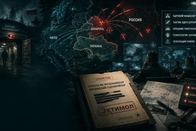 КЕСКИНЛИК КУЧАЙМОҚДА: ЯДРО ЗАРБАСИ БЎСАҒАСИДАМИЗМИ?