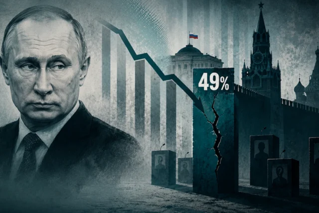 ПУТИННИНГ РЕЙТИНГИ УРУШ БОШЛАНГАНИДАН БЕРИ ЭНГ ПАСТ ДАРАЖАГА ТУШДИ