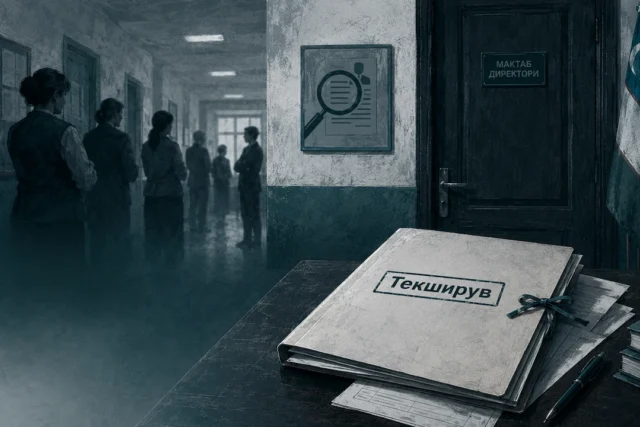 УЛУҒНОРДАГИ 22-МАКТАБ ЖАМОАСИ РАҲБАРИЯТ ТАЙИНЛОВИ ЮЗАСИДАН ТЕКШИРУВ СЎРАДИ