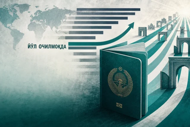 ЎЗБЕКИСТОН ПАСПОРТИ КУЧАЙМОҚДА: 2026 ЙИЛГИ РЕЙТИНГДА 74-ЎРИН