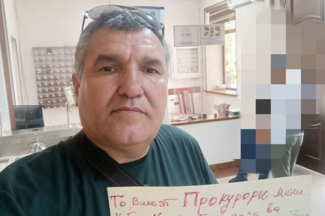 ҚАШҚАДАРЁ ВИЛОЯТИ ПРОКУРАТУРАСИ БИНОСИДА ФУҚАРО ОЧЛИК ЭЪЛОН ҚИЛДИ