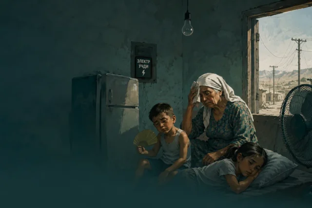 АНГОР АҲОЛИСИ ИССИҚДА ЭЛЕКТРСИЗ ҚОЛМОҚДА