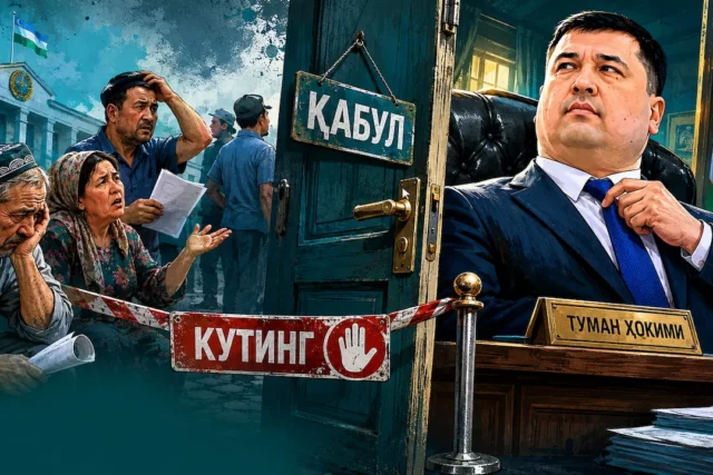 ЧОРТОҚДА ҲОКИМ ҚАБУЛИНИ КУТГАН ФУҚАРОЛАР САРСОН БЎЛДИ