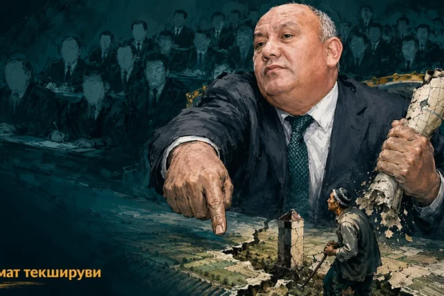 ФЕРМЕРНИ ҲАҚОРАТ ҚИЛГАН ҲОКИМГА ЯНА “ХИЗМАТ ТЕКШИРУВИ”МИ?