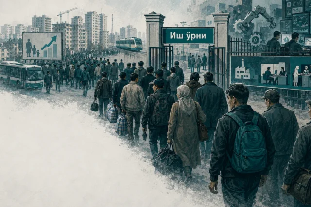 АҲОЛИ КЎПАЙМОҚДА, ЎЗБЕКЛАР ИШ ЎРИНЛАРИ УЧУН КУРАШМОҚДА
