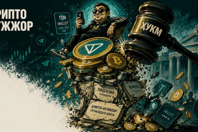 КРИПТО ТУЖЖОР УСТИДАН ҲУКМ