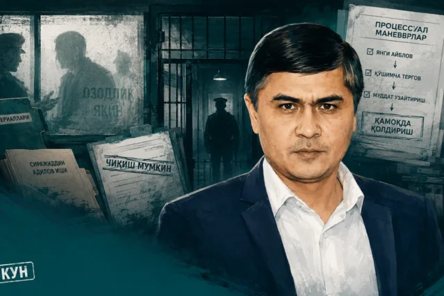 СИРОЖИДДИН АДИЛОВ ИШИ: ҲУҚУҚБОН ТЕРГОВЧИ УЛАРНИ АЛДАГАНИНИ АЙТДИ