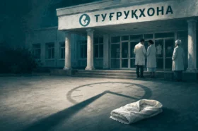 УЧКЎПРИК ТУҒРУҚХОНАСИДА ЧАҚАЛОҚ ЎЛИМИ: ОИЛА ДЎХТИРЛАР ҲАРАКАТИНИ ТЕКШИРИШНИ ТАЛАБ ҚИЛМОҚДА