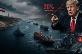 ТРАМП ҲУРМУЗДАН ЎТУВЧИ ЮКЛАРГА 20 ФОИЗЛИК ТЎЛОВ ЭЪЛОН ҚИЛДИ