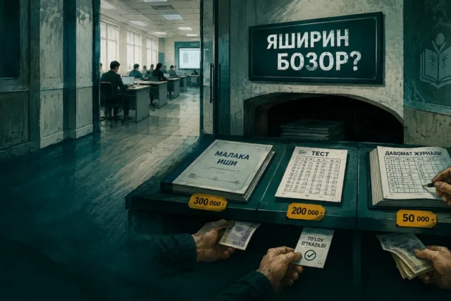 МАЛАКА ИШИ – 300 МИНГ, ДАВОМАТ – 50 МИНГ: МАРКАЗЛАРДА “ЯШИРИН БОЗОР” БОРМИ?