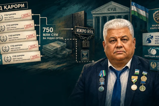 СУД ҚАРОРЛАРИ БОР, ИЖРО ЙЎҚ: ОЛИМ СУЛАЙМОНОВ ИШИДАГИ ТЎЛОВЛАР 750 МИЛЛИОН СЎМГА ЕТДИ