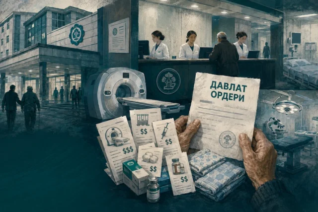 НАМАНГАНДА “ДАВЛАТ ОРДЕРИ” НЕГА БЕМОРНИНГ ХАРАЖАТИНИ ҚОПЛАМАЯПТИ?