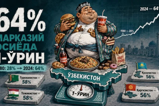 ЎЗБЕКИСТОН ОРТИҚЧА ВАЗН БЎЙИЧА МАРКАЗИЙ ОСИЁДА БИРИНЧИ ЎРИНГА ЧИҚДИ