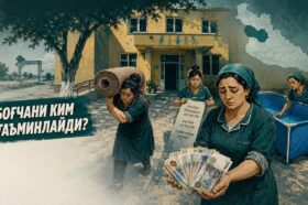 ХОРАЗМДА ДАВЛАТ БОҒЧАСИНИ ХОДИМЛАР ТАЪМИНЛАЙДИ