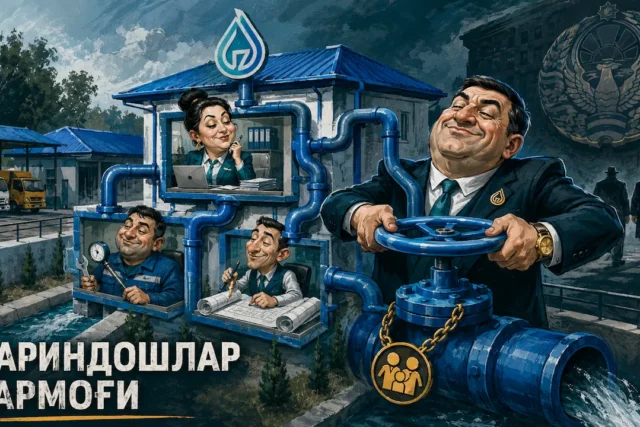 ТОШБУЛОҚДА СУВ ТАРМОҒИМИ ЁКИ ҚАРИНДОШЛАР ТАРМОҒИ?
