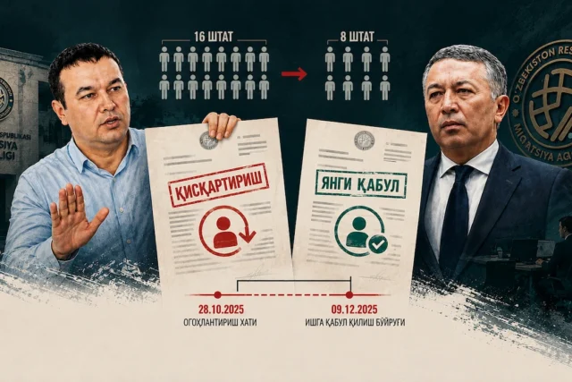 МУСАЕВНИНГ ҚИСҚАРТИРИШ “ЎЙИНИ” ФОШ БЎЛДИ