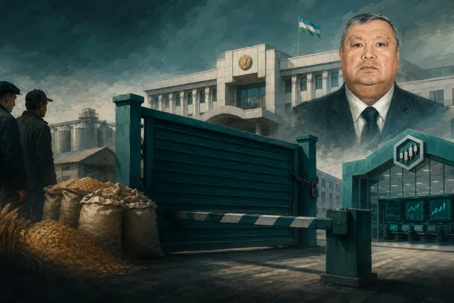 АНДИЖОН ВИЛОЯТИ ҲОКИМЛИГИ ФЕРМЕРЛАР УЧУН БИРЖАНИ ЁПИБ ҚЎЙДИ