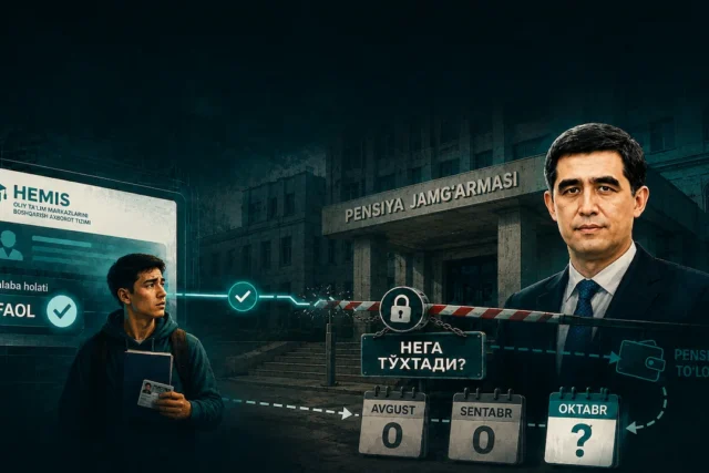БОҚУВЧИСИНИ ЙЎҚОТГАН ТАЛАБАЛАРНИНГ НАФАҚА ТЎЛОВЛАРИ ТЎХТАТИЛДИ