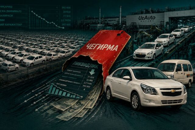 UZAUTO НЕГА ЧЕГИРМА БЕРДИ?