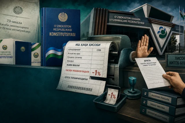КАСАБА ИХТИЁРИЙ БЎЛСА, 1 ФОИЗ НЕГА МАЖБУРИЙ?