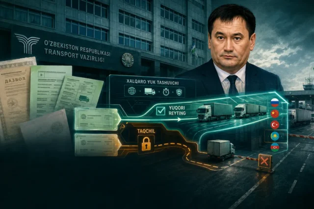 МИНТРАНСДАГИ «ДАЗВОЛ» ТИЗИМИ ЯНА МОЖАРО МАРКАЗИДА