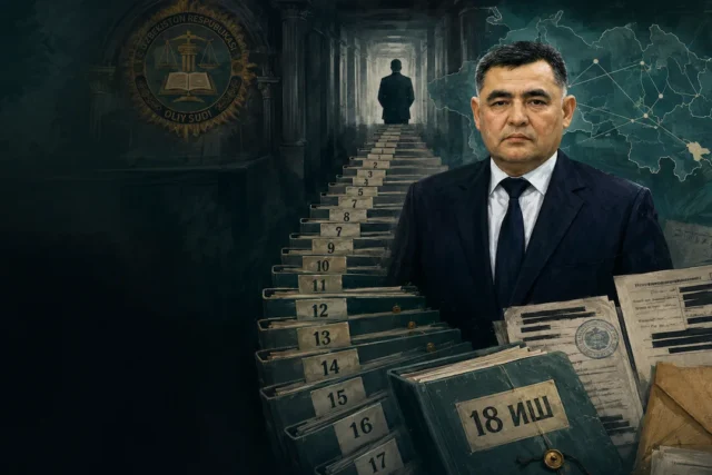 НАМАНГАН СОБИҚ ҲОКИМИГА 15 ЙИЛ СЎРАЛДИ, “ЖАБРЛАНУВЧИ” ЭСА РЕЦИДИВИСТ БЎЛИБ ЧИҚДИ