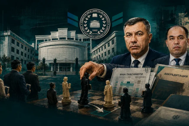 ЖАҲОН ТИЛЛАРИ УНИВЕРСИТЕТИДА ҚОНУНСИЗЛИК АНАРХИЯСИ