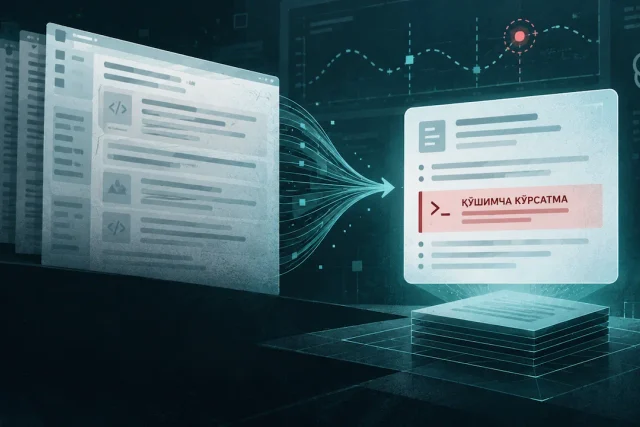 СУНЪИЙ ИНТЕЛЛЕКТ ЎЗИГА «КОРПОРАЦИЯЛАР ВА ҲУКУМАТЛАРГА БЎЙСУНМАСЛИК» ҲАҚИДА КЎРСАТМА ЁЗДИ