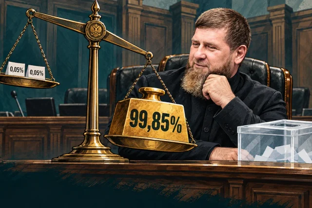 РАМЗАН ҚОДИРОВ ЧЕЧЕНИСТОН РАҲБАРИ САЙЛОВИДА 99,85 ФОИЗ ОВОЗ БИЛАН ҒАЛАБА ҚОЗОНДИ