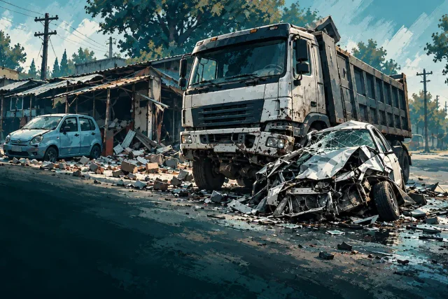 АНДИЖОНДА АВТОМОБИЛЛАР ТЎҚНАШУВИДА 3 КИШИ ҲАЛОК БЎЛДИ