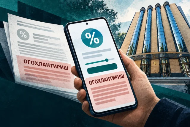 ЭНДИ КРЕДИТ ОЛИШДА ИСТЕЪМОЛЧИЛАР УЧУН ЯНГИ ТАЛАБЛАР БЕЛГИЛАНДИ