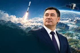 ҚИРҒИЗИСТОН ИЛК МИЛЛИЙ СУНЪИЙ ЙЎЛДОШИНИ КОИНОТГА УЧИРДИ