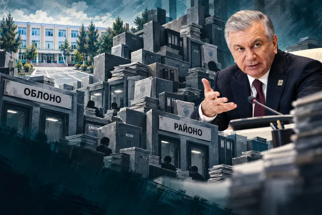 “РАЙОНО” ВА “ОБЛОНО”НИ ЭСКИ ТИЗИМ САРҚИТИ